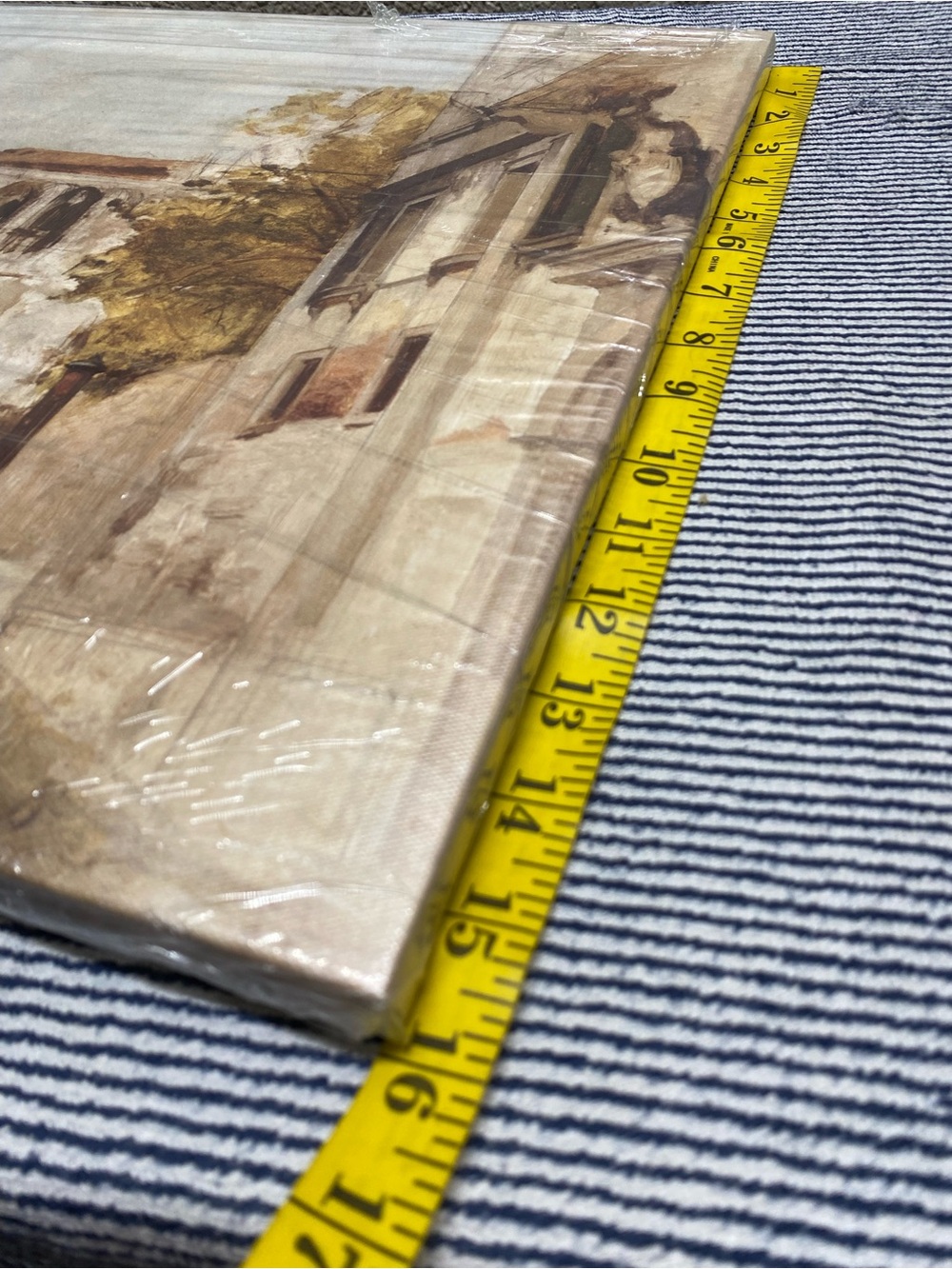 ^Vintage View of Venice Canvas Wall Art – Classical Italian Cityscape Decor - Picture 5 of 7